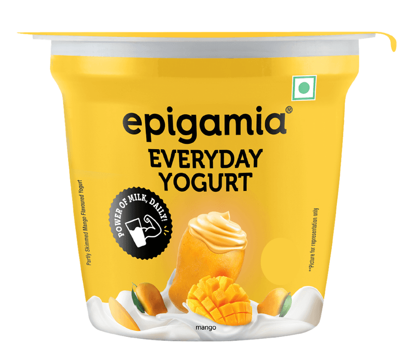 Epigamia Mango Flavoured Yogurt