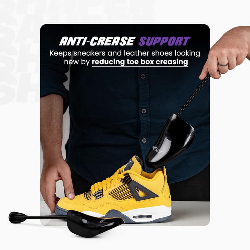 SNEAKARE Shoe Shaper, Shoe Tree for Sneakers, Shoe Shaper for Sneakers, Toe Shaper for Sneakers, Shoe Tree Set 2 Pairs view 8
