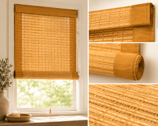 Handcrafted Bamboo Curtain | Natural & Eco-Friendly Door and Window Décor