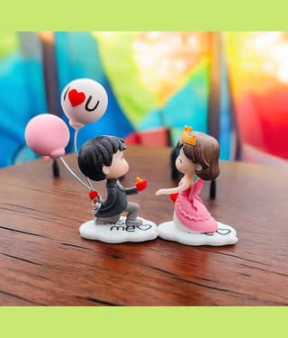 3Mads Couple & Human Figurine 8 cm - Pack of 2