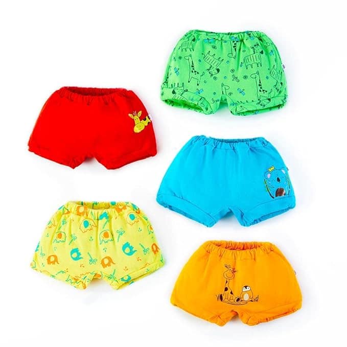 SuperBottoms Basic Unisex Bloomer 3-4Y | 100% Pure Cotton Super Soft Innerwear view 2