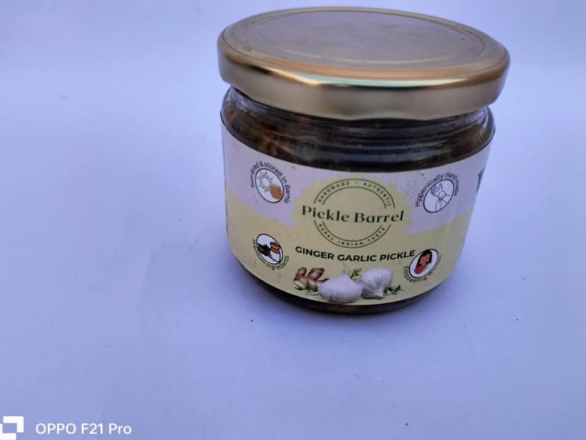 Ginger Garlic Pickle 250 Gms view 4
