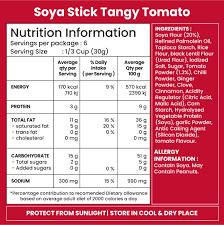 JABSONS SOYA STICKS TANGY TOMATO view 2