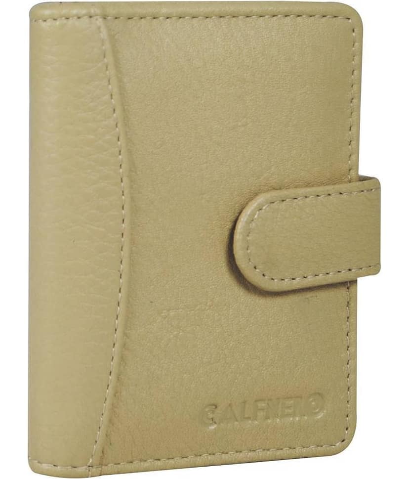 Calfnero Genuine Leather Card Case wallet view 2