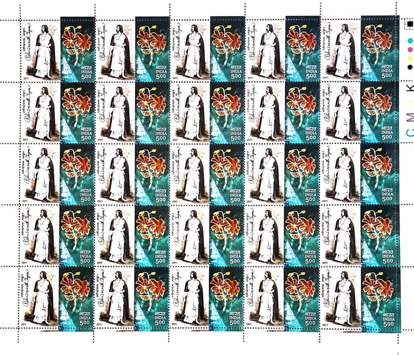 Shobhaphila's Full sheet Stamps 2011 ( b ) (6 NO.S) view 2