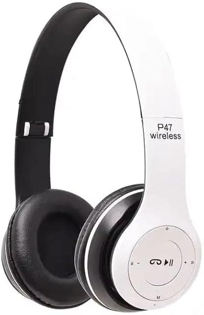 P47 New Trend Headphone Wireless Sports Microphone Bluetooth Headset (Multicolor)