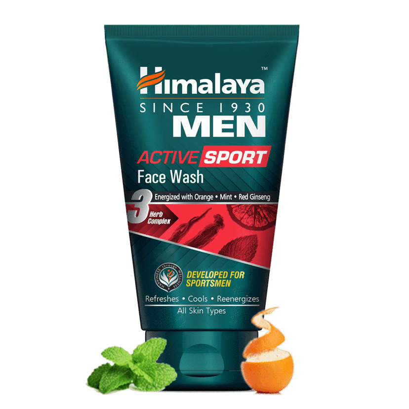 Himalaya Herbals Men Active Sport Face Wash, 50 ml