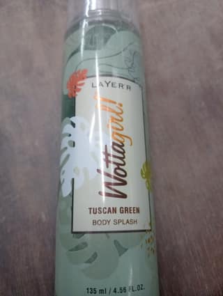 Layerr wattagirl tuscan green body splash