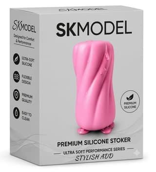 Male Masturbator Sex Toy for Men, Pocket Pussy Stroker with Open-Ended Design, Soft TPE Masturbation Sleeve, 3D Realistic Textured Penis Trainer, Reusable Adult Toy with Storage Case
