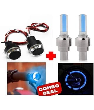 Leavess LED Strobe Light For All Bike Make ( Pack of 2 )