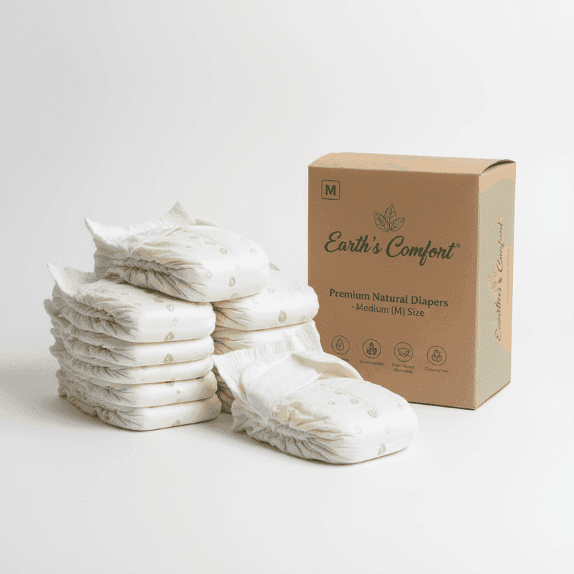 Baby Diapers Pack of 50 | New Born, S, M, L & XL view 5