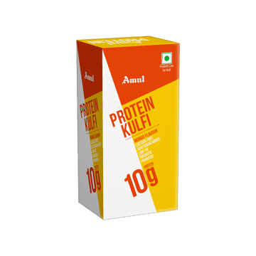 Amul Mango Flavour Protein Kulfi Stick | 4 x 60 ml