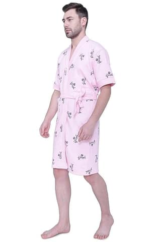 FILMAX Originals Unisex 100% Cotton in Terry 3/4 Sleeve Bathrobe (FX1-5402_XXL)