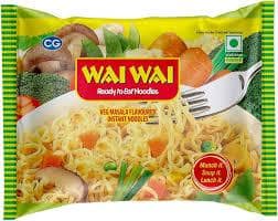 Wai Wai Instant Noodles - Veg Masala Flavor, 75 G
