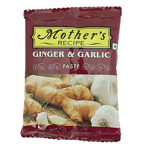 Mother's Recipe Paste - Ginger & Garlic, 100 g Pouch