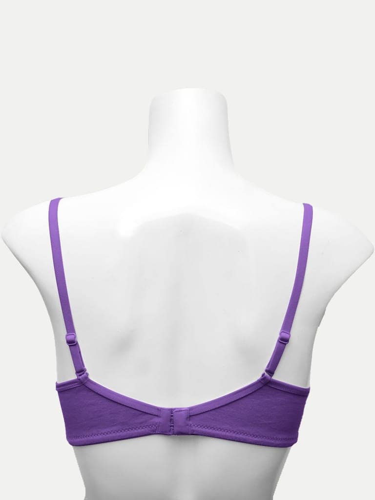 Women Zara Bra Violet Color view 4