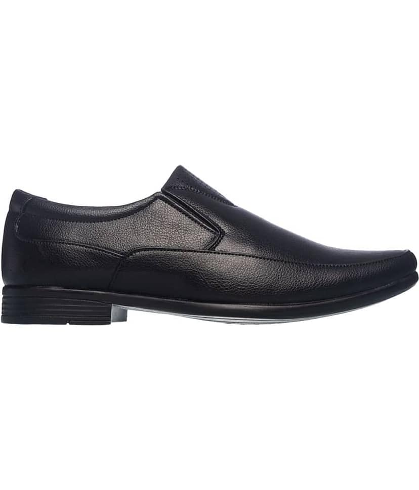 KHADIM - Black Men's Slip On Formal Shoes view 2