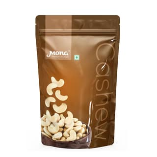 Mona Premium Whole Cashew Nuts (Kaju) - High Quality Healthy Dry Fruit Snack