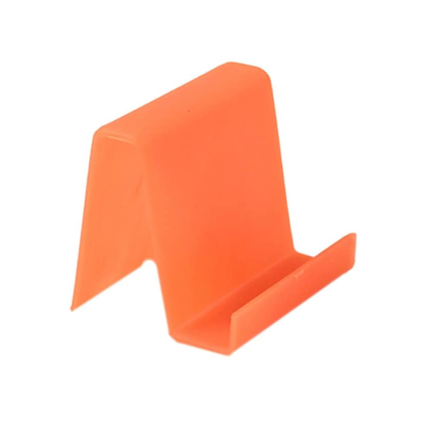 Durable Plastic Mobile Phone Stand with Angled Support (1 Pc / Mix Color) view 5