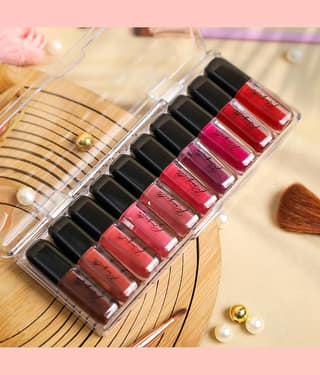Ronzille Long Lasting Waterproof Non Transfer Liquid Matte Lipstick (Pack of 10)