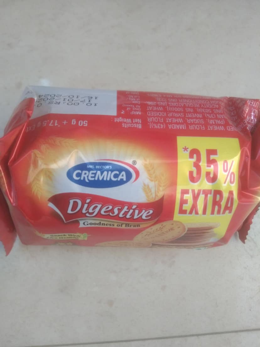 Cremica digestive 50g