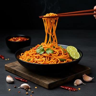 Chilli Garlic Maggie