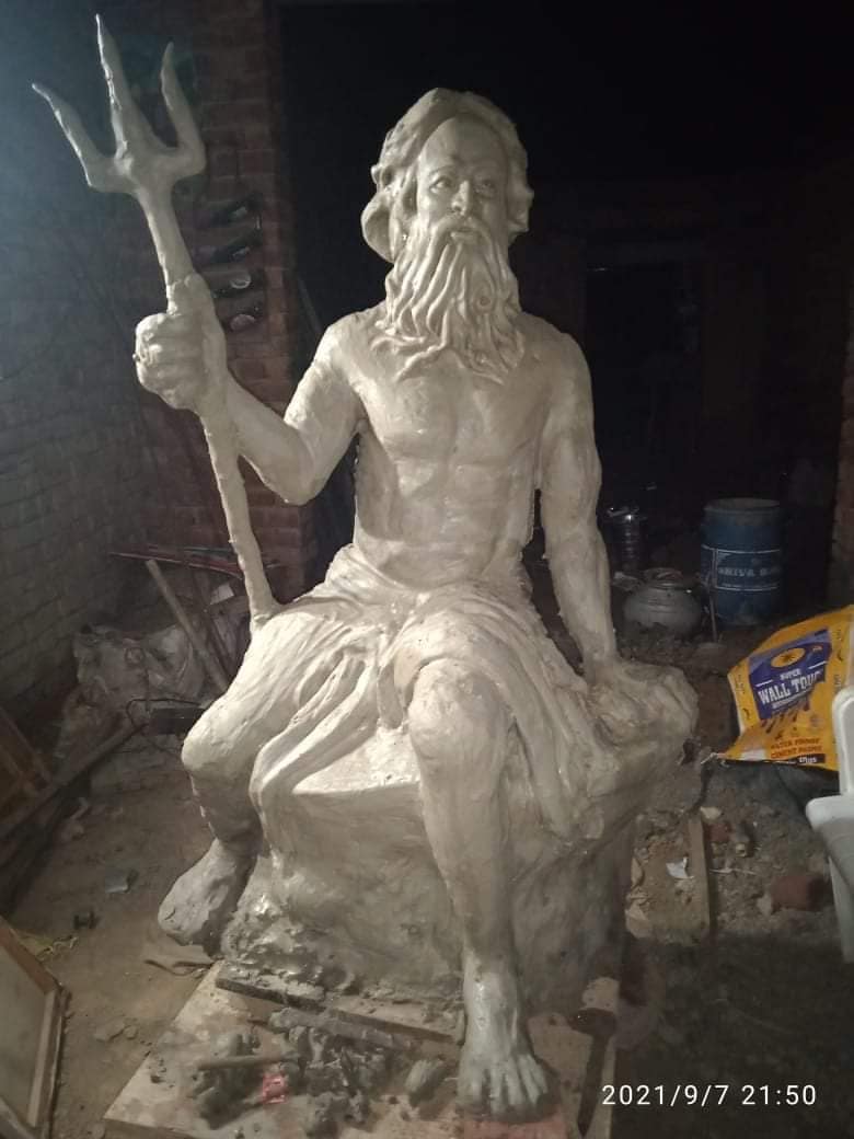Neptune Statue 12 Feet