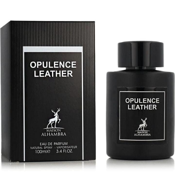 Maison Alhambra Opulence Leather Perfume 100ML EDP for Men, Rich & Intense Leather Fragrance, Long-Lasting Signature Scent view 3