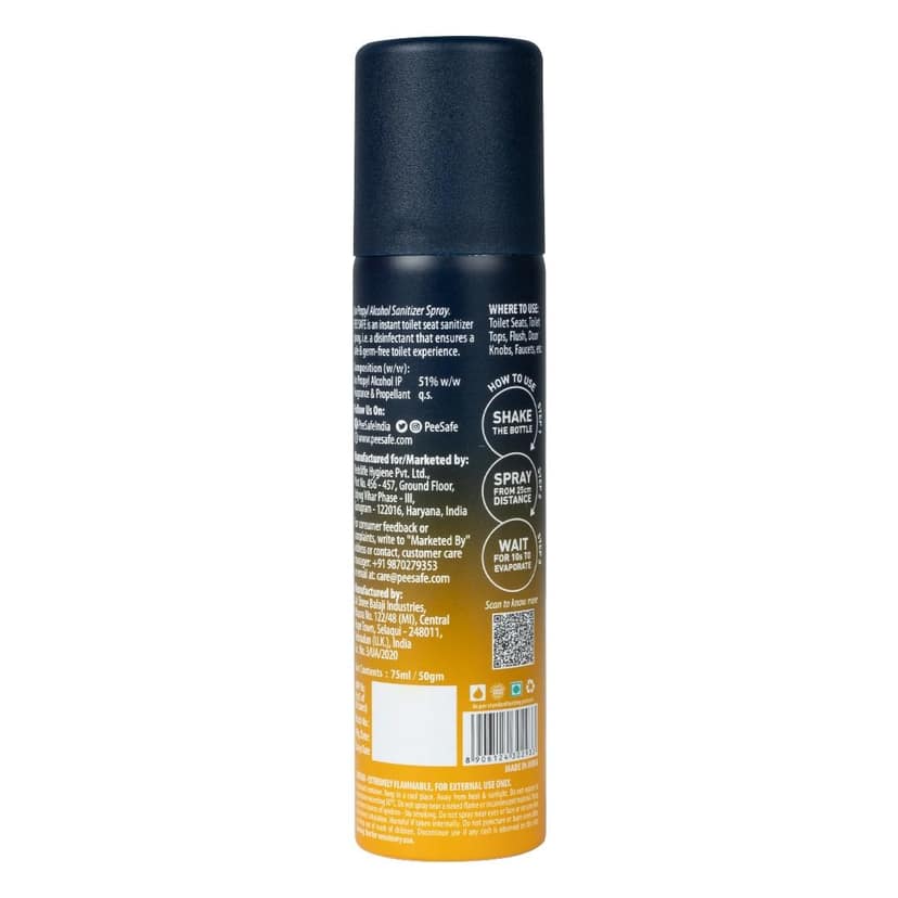 Pee Safe Toilet Seat Sanitizer (Citrus) view 2