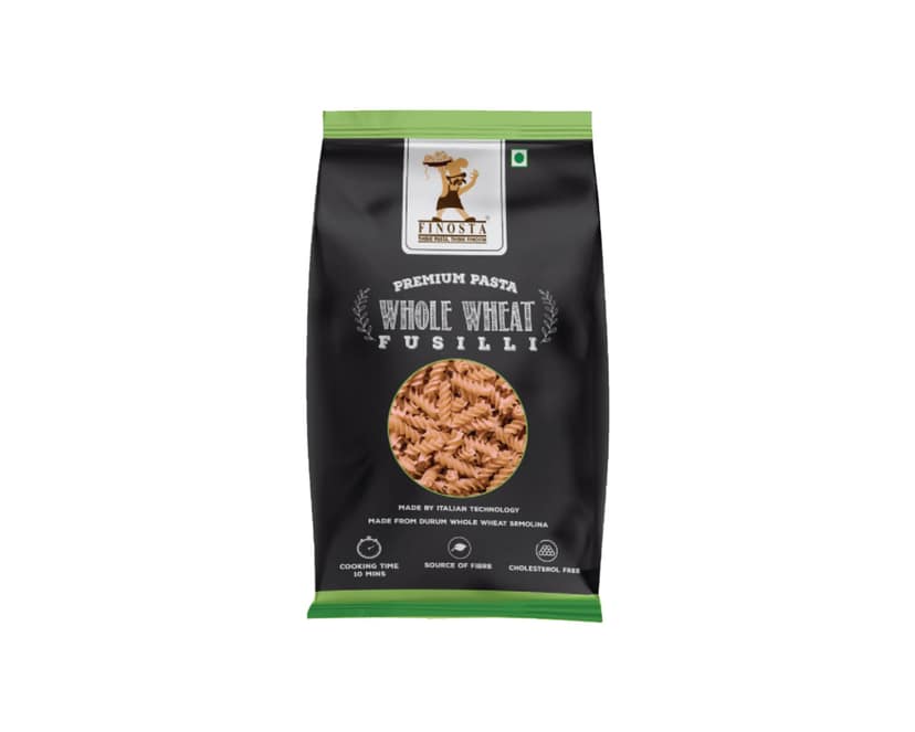 Finosta Fusilli Whole Wheat Pasta, 500 gm