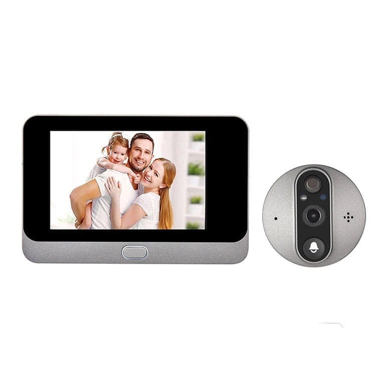 AUSHA V3 WiFi Video Peephole Camera | 1080P HD, Tuya App, Two-Way Talk & Motion Alerts view 4