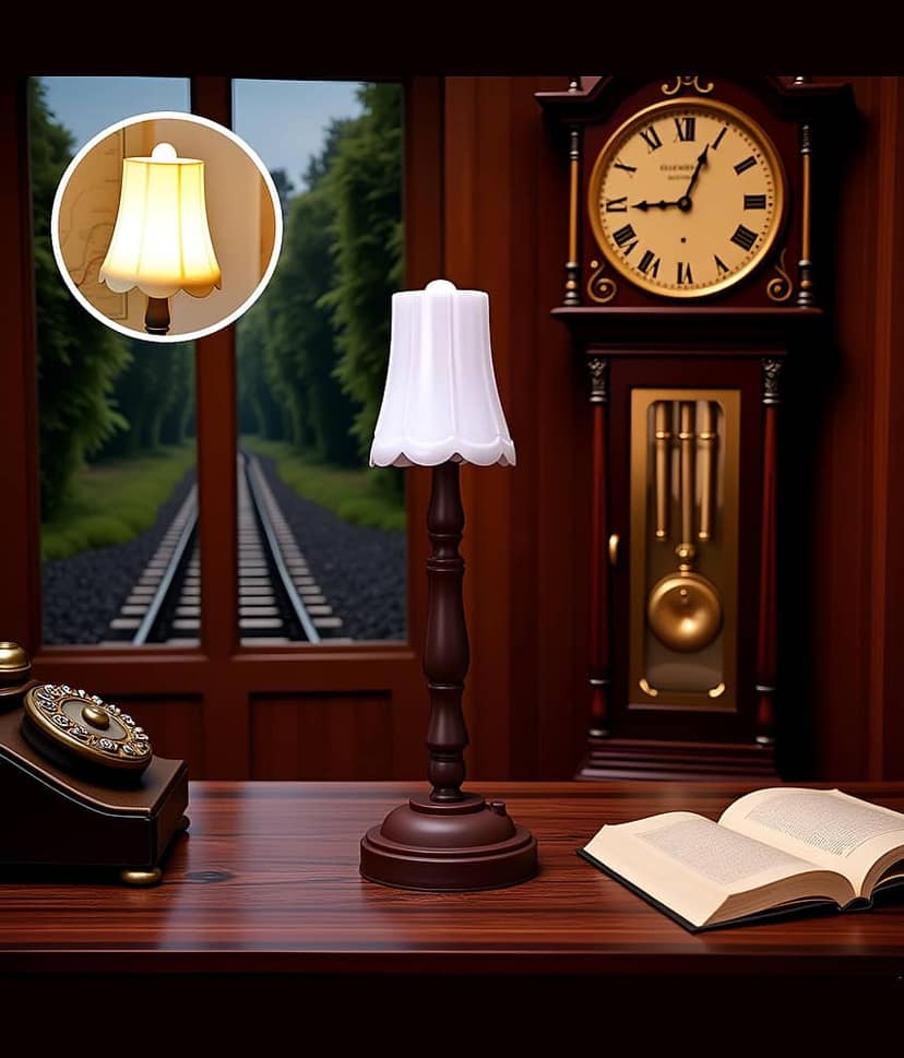 Flenzy Black Decorative Table Lamp ( Pack of 1 )