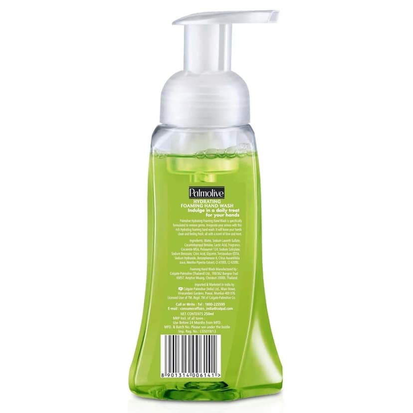 Palmolive Hydrating Lime & Mint Foaming Hand Wash view 2