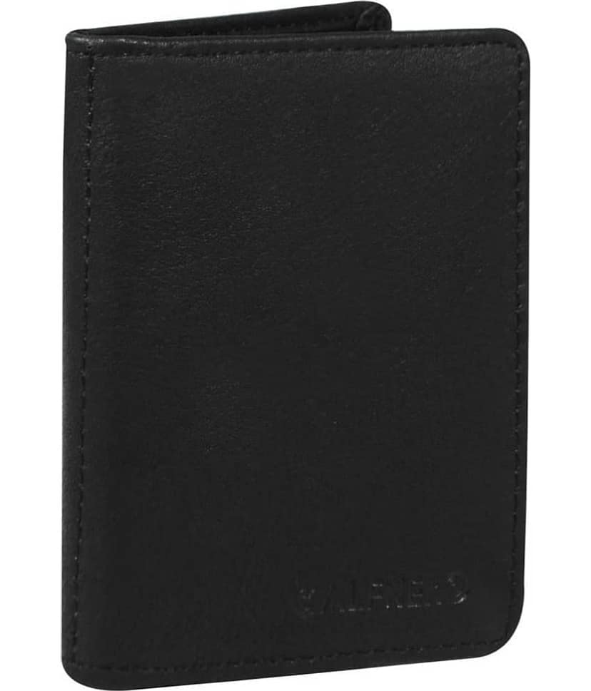 Calfnero Genuine Leather Card Case wallet view 2