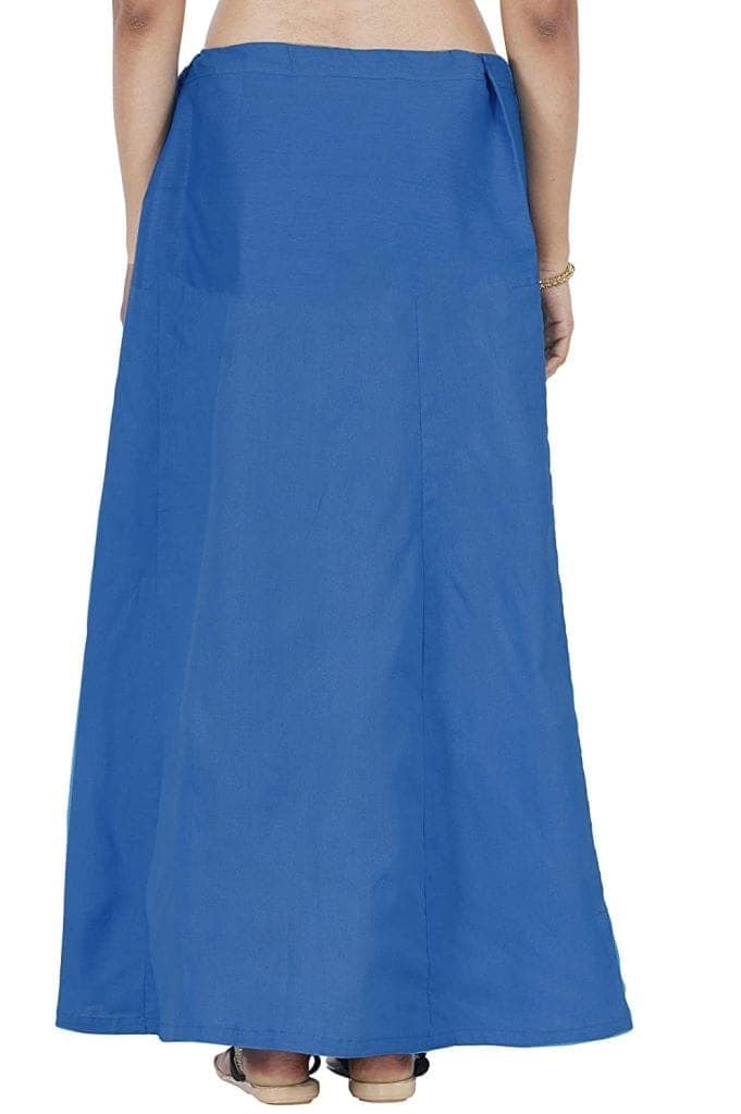 Cotton Petticoat, Peacock Blue view 2