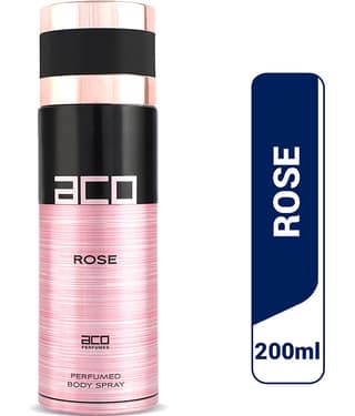 Aco Rose Deodorant Body Spray For Women, 200ml