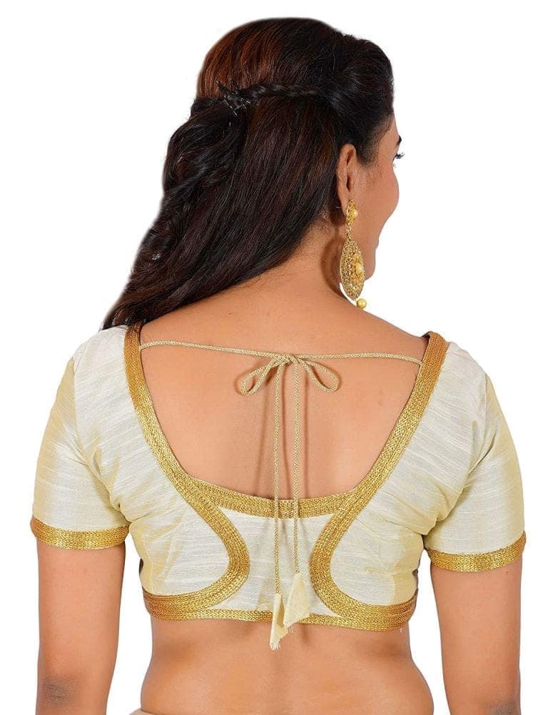 JISB Double lace Blouse, Cream view 2