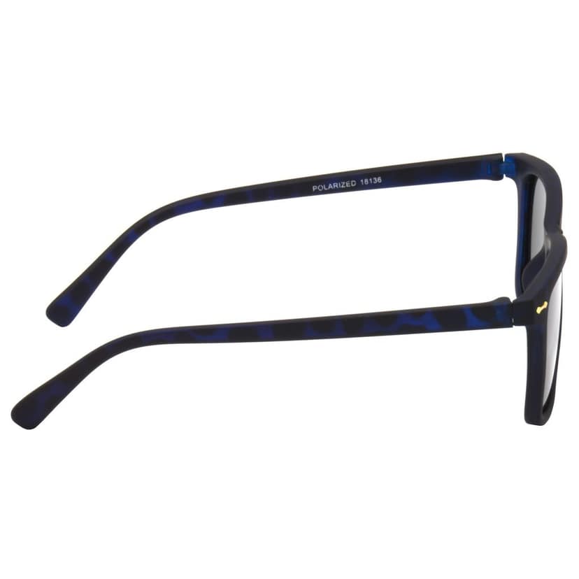 Hrinkar Green Rectangular Sunglasses Brands Blue Frame Polarized Goggles for Men & Women - HRS512-TBU-GRN view 3