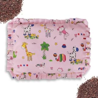FOURNR™ Mustard Seed Comfort Cushion with Cover | Mustard Seeds Filling | Soft Fabric Cover