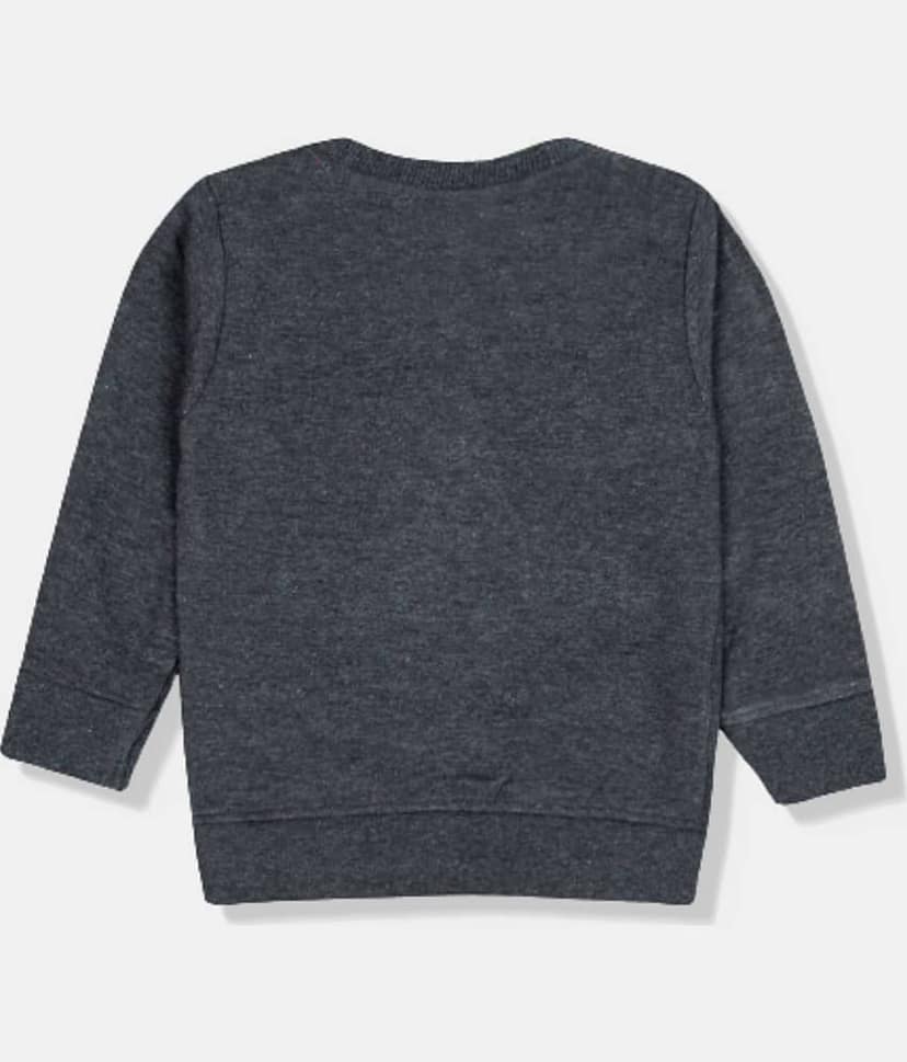Mustmom Cute Winter Unique Printed Comfortable Sweatshirt for Baby Girls view 2