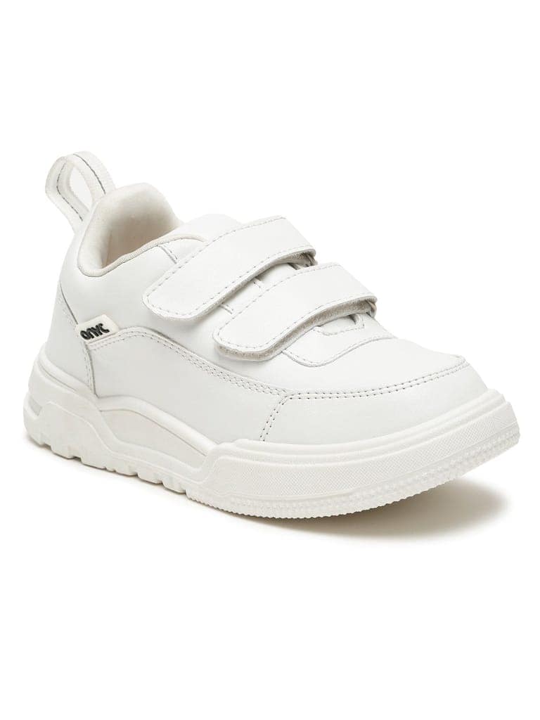 SuperKool Comfortable & LightWeight Lace-Free Sneakers - White (Unisex) view 7