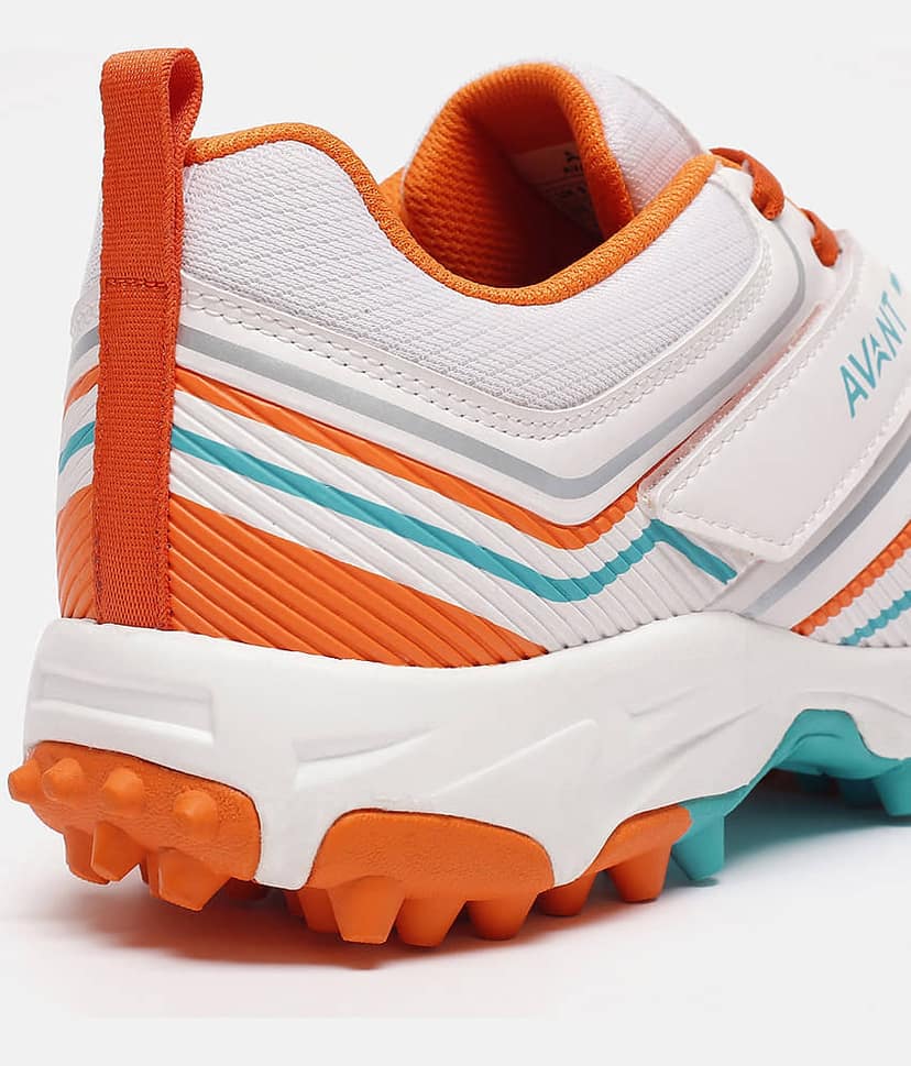 Avant Impact White Cricket Shoes view 8