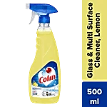 Colin Glass & Multisurface Cleaner Liquid Spray - Lemon Burst, 500 Ml Bottle