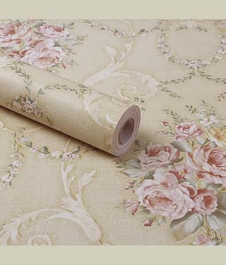 LAAYO Wallpaper & Wall Sticker - Abstract Wallpaper ( 45 x 1000 ) cm ( Pack of 1 )