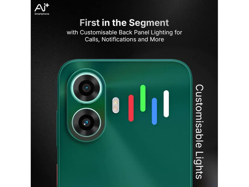 Ai+ Nova 2 Pro 5G Smartphone, 8GB RAM, 128GB Storage - Green view 3