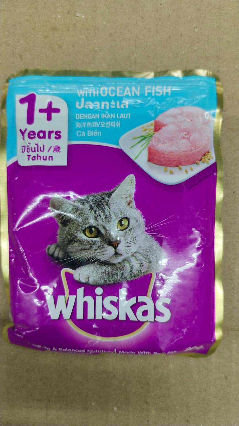 Whiskas ocean fish cats food