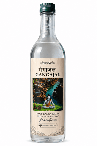 GANGAJAL 2 LTR | 100% ORIGINAL FROM HAR KI PAURI(HARIDWAR) PREMIUM BOTTLE - 2 kg - One glass bottle