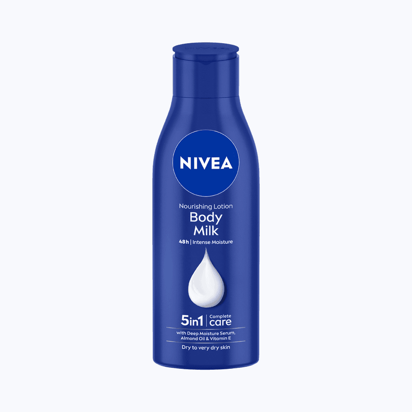 NIVEA Nourishing Body Lotion Body Milk|48 H Moisturization|2X Almond Oil|For Very Dry Skin view 2