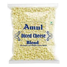 AMUL DICED CHEESE BLAND 1KG