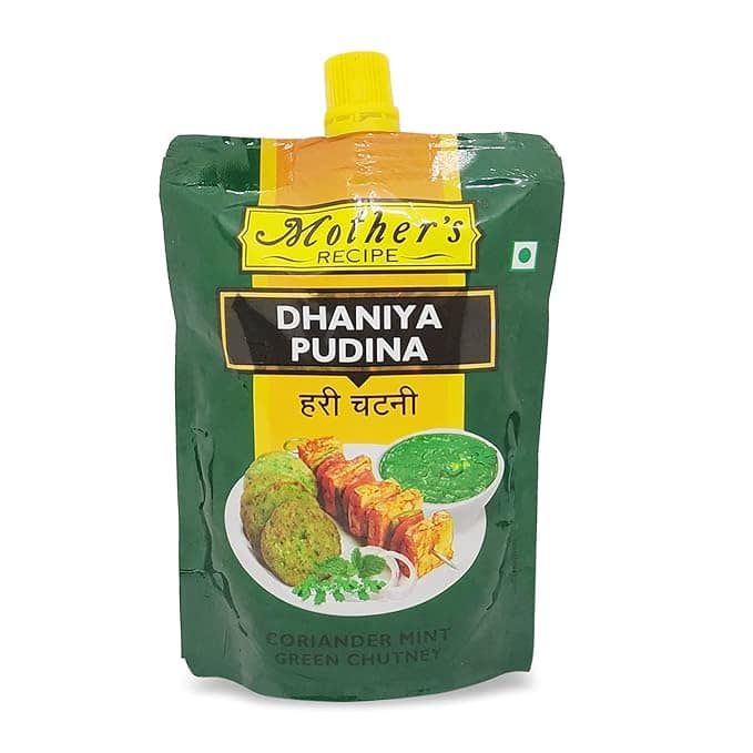 Mothers Recipe Dhania Pudina Chutney Pouch, 200 g